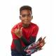 Nerf Spiderman Rękawica Wyrzutnia na strzałki Miles Morales Hasbro F3734